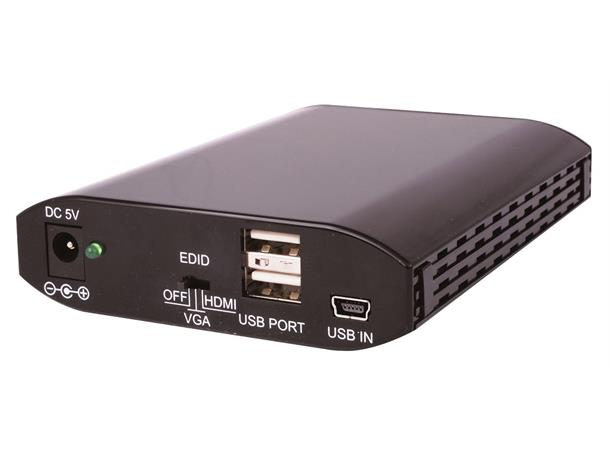 Cypress Konverter USB2 > HDMI VGA USB Skjermkort VGA/HDMI 